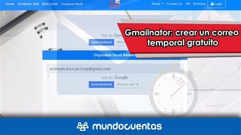 correo temporal gratuito gmail.